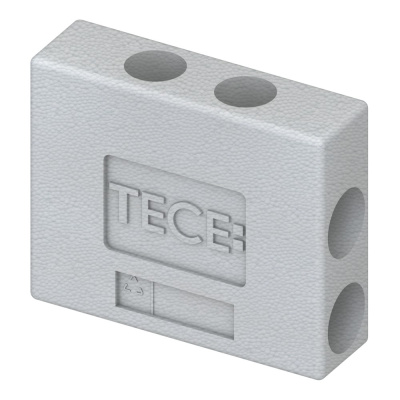 Защитный короб TECEflex из бесфреонного PS для двойного тройника 718020