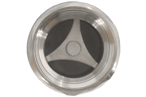 Клапан обратный муфтовый прямой 1" (DN25) AISI304 (CF8), PN64