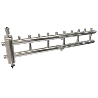 Коллектор с гидрострелкой 85 кВт 6 контуров 1,1/4х1 GSK 32-5.1 AISI 304 ПроксиТерм