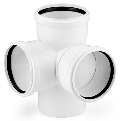 Крестовина шумопоглощающая  двухплоск. 90х90х90х87*                           Raupiano 11237241003