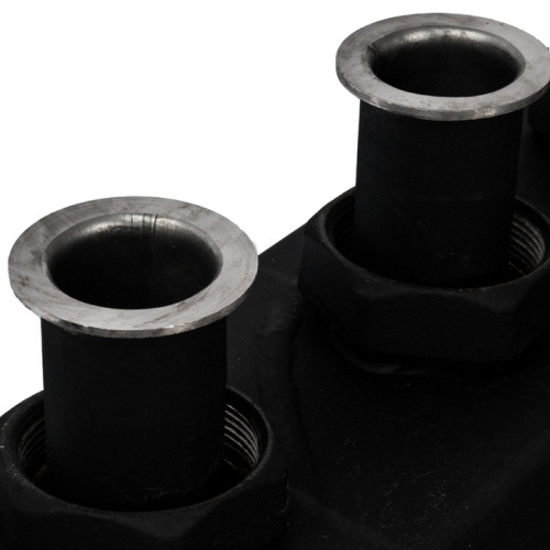 Стальной распределительный коллектор   3 отопительных контура DN 32 в изоляции SDG-0016-005003 STOUT