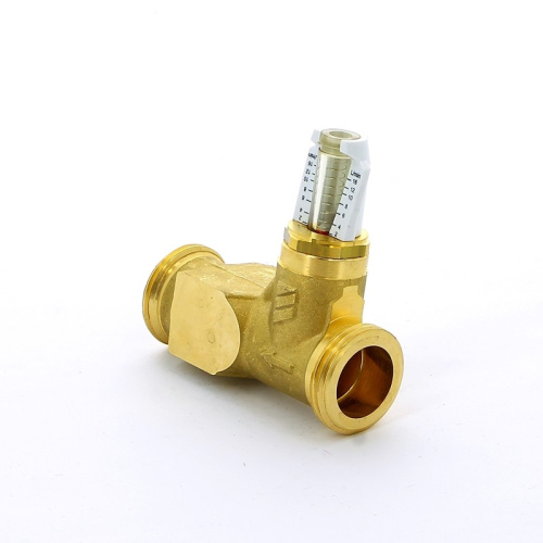 Балансировочный вентиль 1" WattFlow SRV-AG WATTS с расходомером 2-16 л/минута  внутренняя резьба