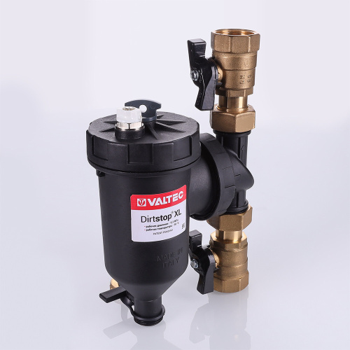 Фильтр-дешламатор с пластиковым корпусом (Dirstop XL, модель 2022), 1" VT.382.BX.06 VALTEC