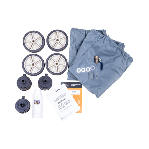 Компрессор AEROMAX 480/100 воздушный, ременной,поршневой,одноступ. 2.2  кВт / 220V 480л/мин FOXWELD