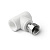 PRO AQUA PP-R Тройник с накидной гайкой Ø 20 * 3/4"    Белый PA29110 