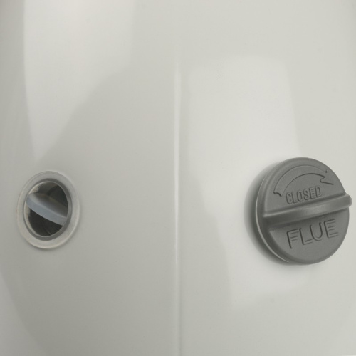 Угол коаксиальный для дымохода 90°Ø 60/100 (совместим с Baxi, Viessmann) STOUT