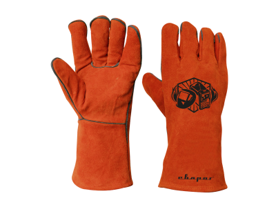 Перчатки защитные (краги) КС-4 СВАРОГ спилок класс А, прошивка огнеупорной кевларовой нитью