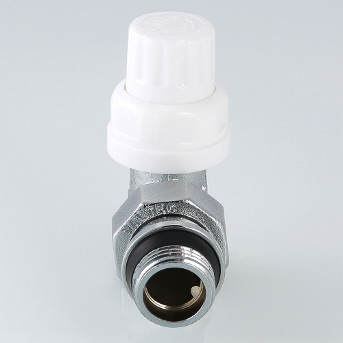 Клапан термостатический для рад. угловой VALTEC 1/2" (с доп. уплотнением) VT.031.NR.04