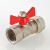 Кран шаровый под обжим, рукоятка бабочка 16х1/2 вн.  VALTEC  VT.342.N.1604