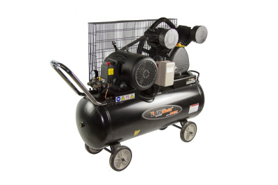 Компрессор AEROMAX 550/100 масляный, ременной 4 кВт / 380V 550л/мин FOXWELD