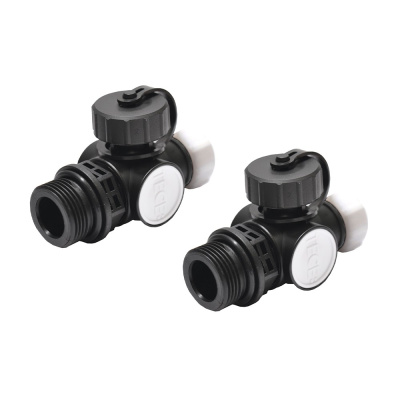 Комплект для заполнения и слива системы с возможностью выпуска воздуха 3/4" для монтажа на коллектор