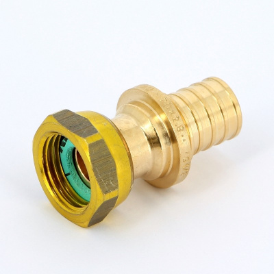 Соединитель с накидной гайкой RAUTITAN 20 х 1/2"  Внутренняя резьба RX  REHAU Бронза