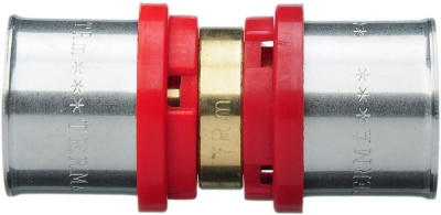 Пресс фитинг для металлопластиковой трубы Соединение     26 x 26  TeRma (TRm)