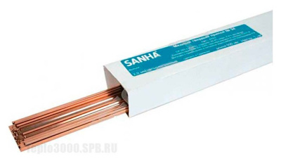 Припой твердый пруток L-CuP6 SANHA