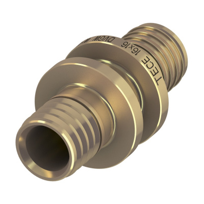 TECEflex Муфта (cоединение) труба-труба латунная 50 x 50, 766050