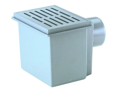 HL 71 DN110 Трап для подвального помещения с решеткой из ПП