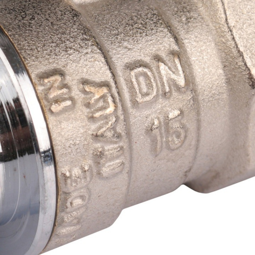 Кран шаровой с накидной гайкой  3/4" резьба вн.-вн., ручка бабочка STOUT