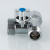 Кран шар. для подкл. сантех. приборов 1/2"х3/4"х1/2" вн-нр-нр VALTEC VT.256.N.04