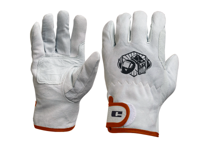 Перчатки защитные ПР-38 СВАРОГ нат.кожа , фиксатор на манжете , износостойкая нашивка