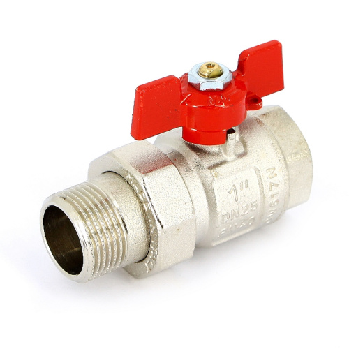 Кран шаровый с полусгоном ETALON 1" вн.-нар. UNI-FITT 113Т4000