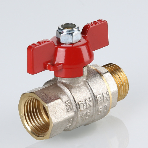 Кран шаровой ENOLGAS BASIC вн.-нар. 1/2" S.218.04 БАБОЧКА