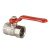 Кран шаровый COMPACT, стальная рукоятка 3/4"               Резьба внутренняя внутренняя VALTEC