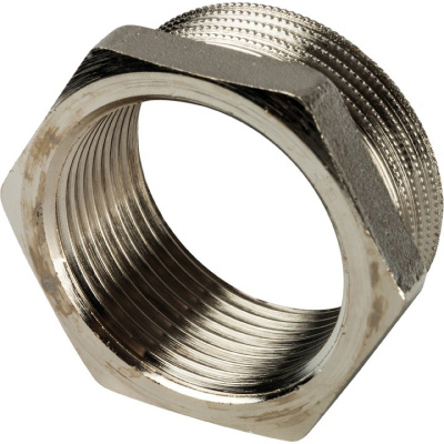 Фитинг STOUT Футорка 1,1/4 x 1  SFT-0029-001141 наружная - внутренняя резьба латунь никелированная