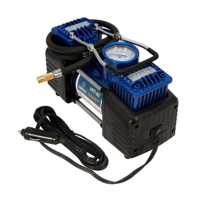Компрессор автомобильный VRT-60 с набором аксессуаров VARTEG