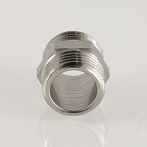 Ниппель 2" нар.-нар. латунный никелированный фитинг                            VALTEC VTr.582.N.0009