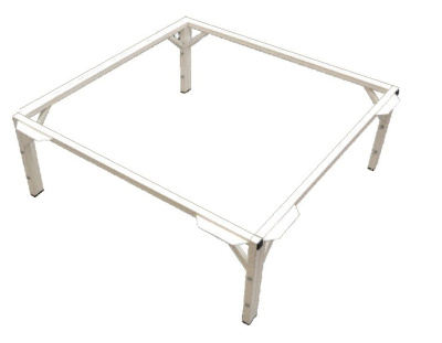 Подставка для поддона 900х900 с опорой 