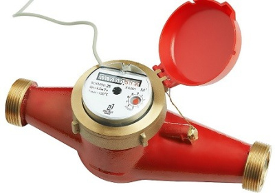 Счетчик воды ВСКМ 90-25 ДГ (имп.вых.), универсальный, L=260 мм, многоструйный, со сгонами,крыльчатый