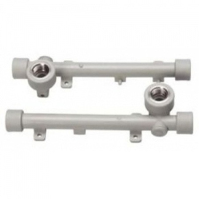 Водорозетка проходная DN 20 x 1/2" Вутренняя резьба                 FV-Plast Чехия (серый)    220020