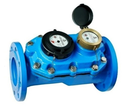 Комбинированный счетчик воды СТВК 1 50/15 ДГ (имп.вых.), фланцевый, для ХВС, L=270 мм 09-50-03