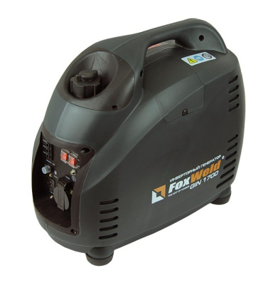 Инверторный бензиновый генератор GIN 1700,220/12V, 1.5 кВт ,руч. пуск ,бак 3.6л ,4.0A , FOXWELD