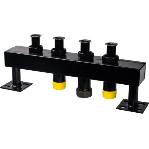 Стальной распределительный коллектор   2 отопительных контура DN 32 в изоляции SDG-0016-005002 STOUT