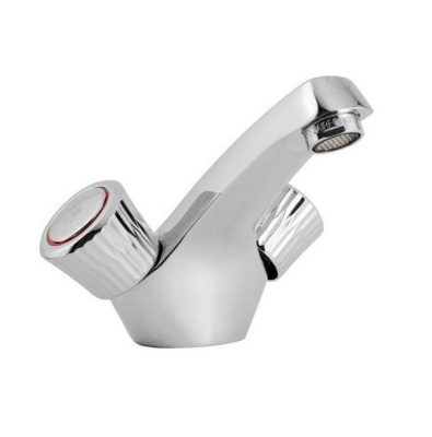 100 FAVORIT  Смеситель для умывальника, с литым изливом 110мм с классической кран-буксой MOFEM