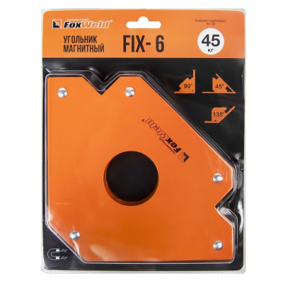 Угольник магнитный FIX-6 FoxWeld
