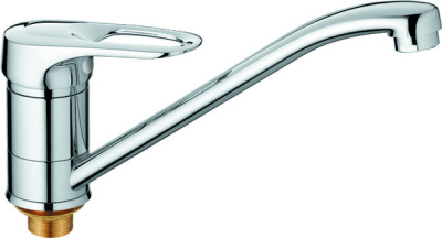 SOL1100 Смеситель KÖNNER SOLO для кухни с поворотным изливом