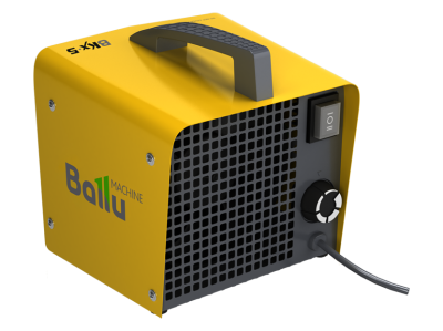 Тепловая пушка Ballu BKX-7; кВт 5/2,5/0; м3/ч -300; t- 50  Ш,В,Г, 250х225х235