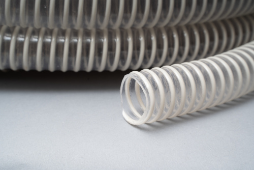 Шланг напорно-всасывающий д. 63 х 73,5 мм (30 метр) ПВХ (PVC - Поливинилхлорид) 4 атм, прозрачный