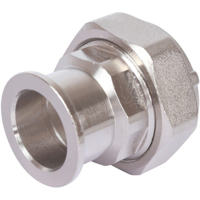 Разъемное соединение 1 внутр-внутр резьба с плоским уплотнением SDG-0019-010025 STOUT