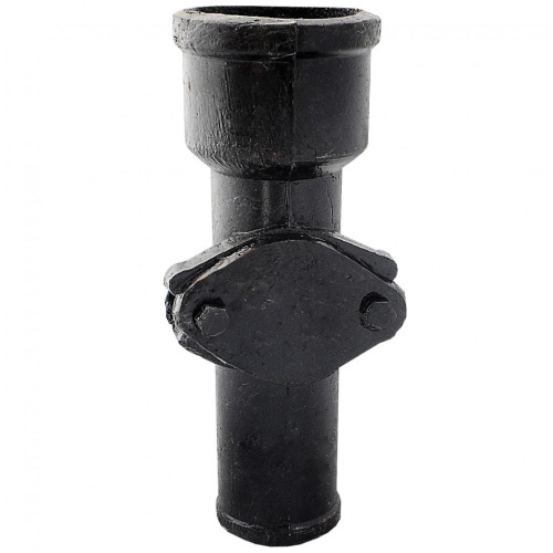 Ревизия чугунная канализационная Ø 100 мм ч/к чёрная ТУ49255010028458193