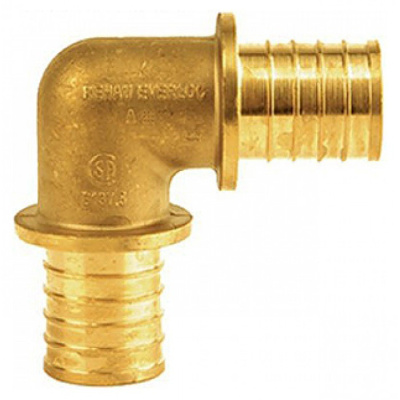 Угол  DN 63 равнопроходной RAUTITAN RX+ Латунь REHAU