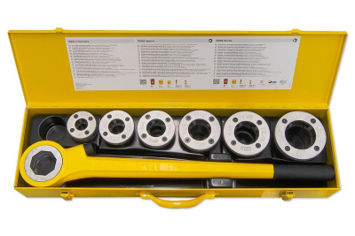 Ручной клупп REMS "Ева", ст. ящик, R1/2"-1.1/4"