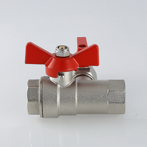 Кран шаровой с обратным клапаном и дренажом 1/2" VALTEC резьба внутренняя