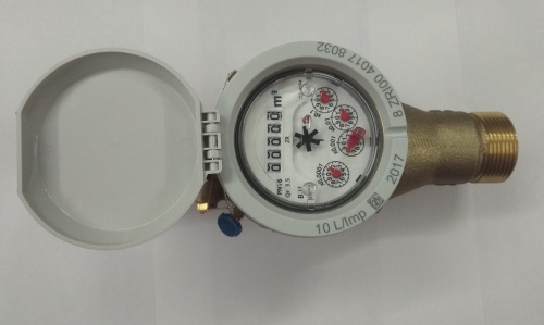 Счётчик ХВС ZENNER MTK-N,Dn15,монт.длина 170 мм,крыльчатый,многоструйный,резьбовой