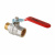 Кран шаровый BASE, стальная рукоятка 1,1/2" вн.-нар. VALTEC VT.215.N.08 Кран шаровый BASE, стальная рукоятка 1,1/2" вн.-нар. VALTEC VT.215.N.08
