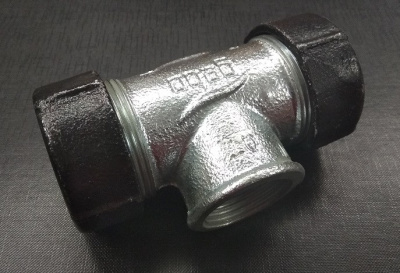 Элемент соединительный ТК (тройник) 1.1/2" GEBO 40х1.1/2"ВРх40