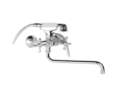 603 TREFF  Смеситель для ванны-умыв. излив 300мм. с классической кран-буксой MOFEM