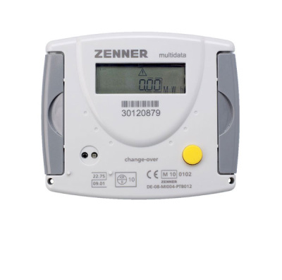 Теплосчётчик  ZENNER Multidata S1-1 CMF,Dn15,МБ,Qn0.6,ПТ,ИМП+ M-BUS, резьбовой,без штуцеров